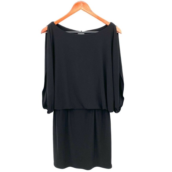 Jessica Simpson Black Cold Shoulder Dress 6